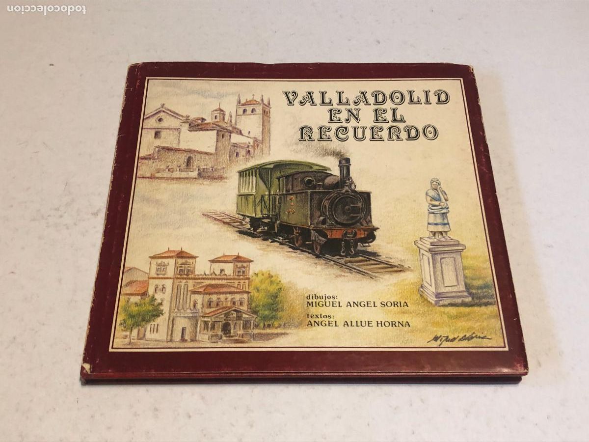 Libros de segunda mano: Libro Valladolid en el recuerdo (1985) M. &Aacute;. Soria y A. Allu&eacute; Horna - Edici&oacute;n Original Tapa Dura