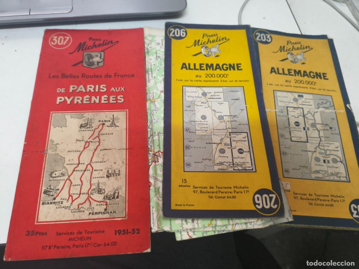Libros de segunda mano: PNEU MICHELIN 307. LAS BELLES ROUTES DE FRANCE DE PARIS AUX PYR&Eacute;N&Eacute;ES ALLEMAGNE 203 206