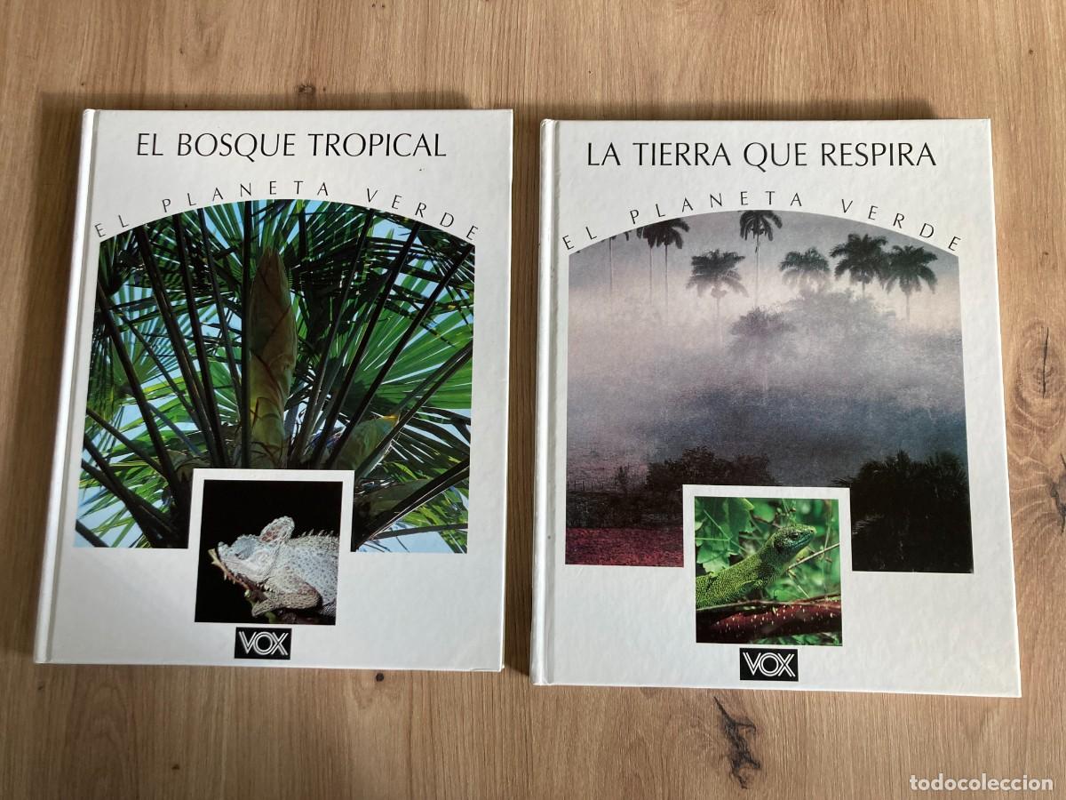 Libros de segunda mano: El planeta verde La tierra que respira y El bosque tropical