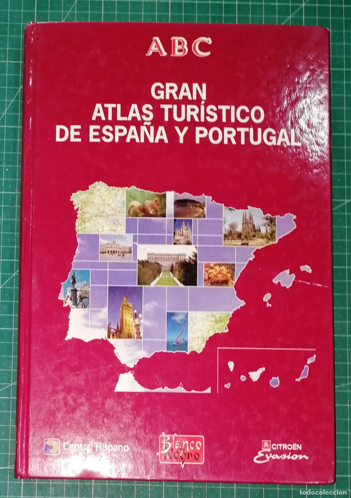 Libros de segunda mano: ABC : GRAN ATLAS TUR&Iacute;STICO DE ESPA&Ntilde;A Y PORTUGAL. - Nobel, 1994