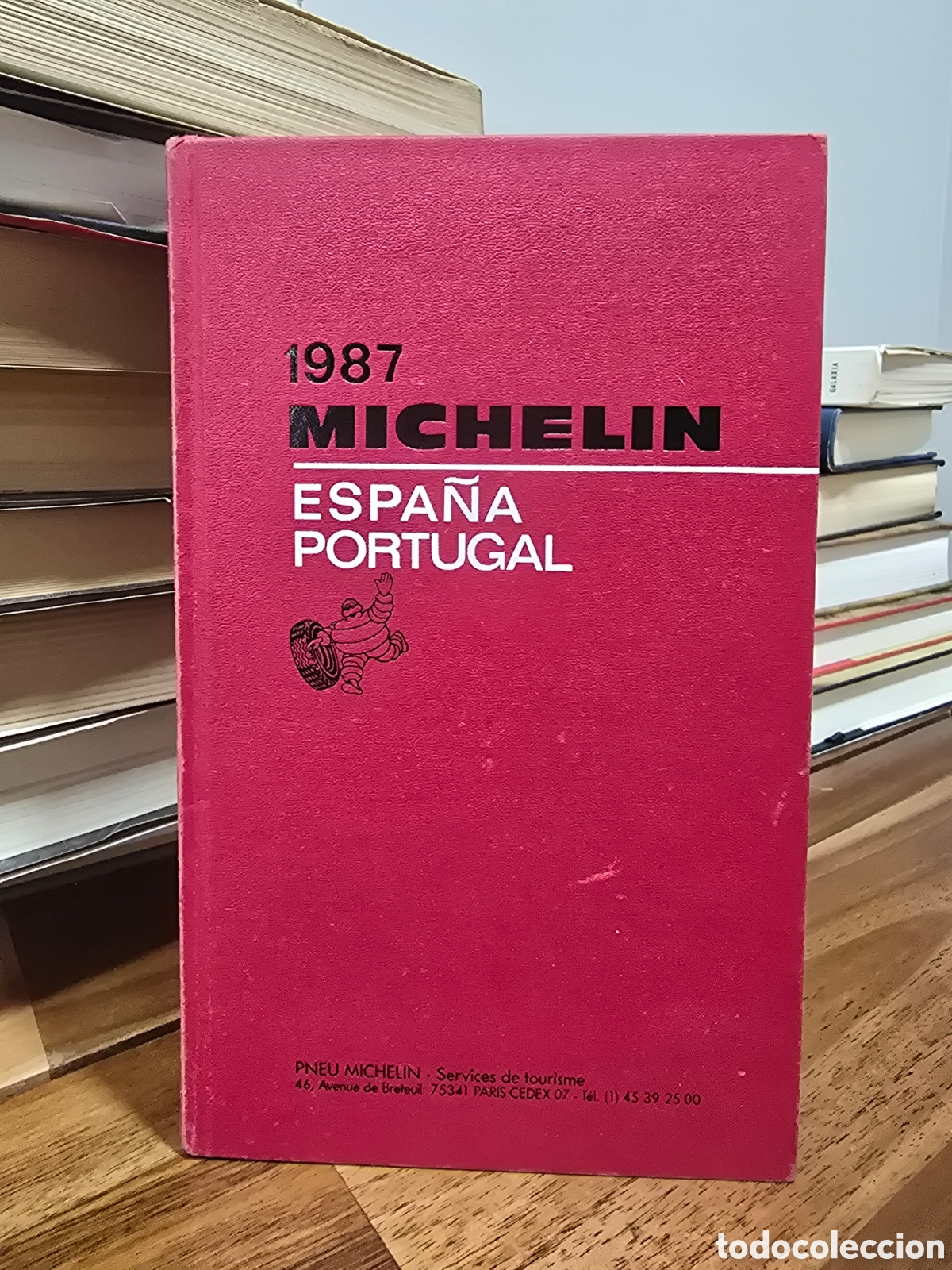 Libros de segunda mano: MICHELIN Guia 1987 ESPA&Ntilde;A PORTUGAL viajes gastronomia turismo geografia