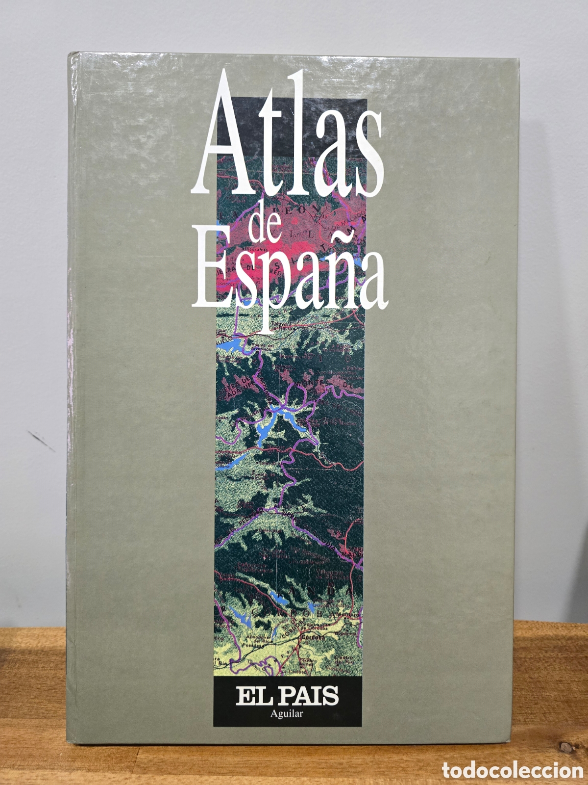 Libros de segunda mano: ATLAS DE ESPA&Ntilde;A El Pais/Aguilar 1992 cartografia geografia indice de toponimios