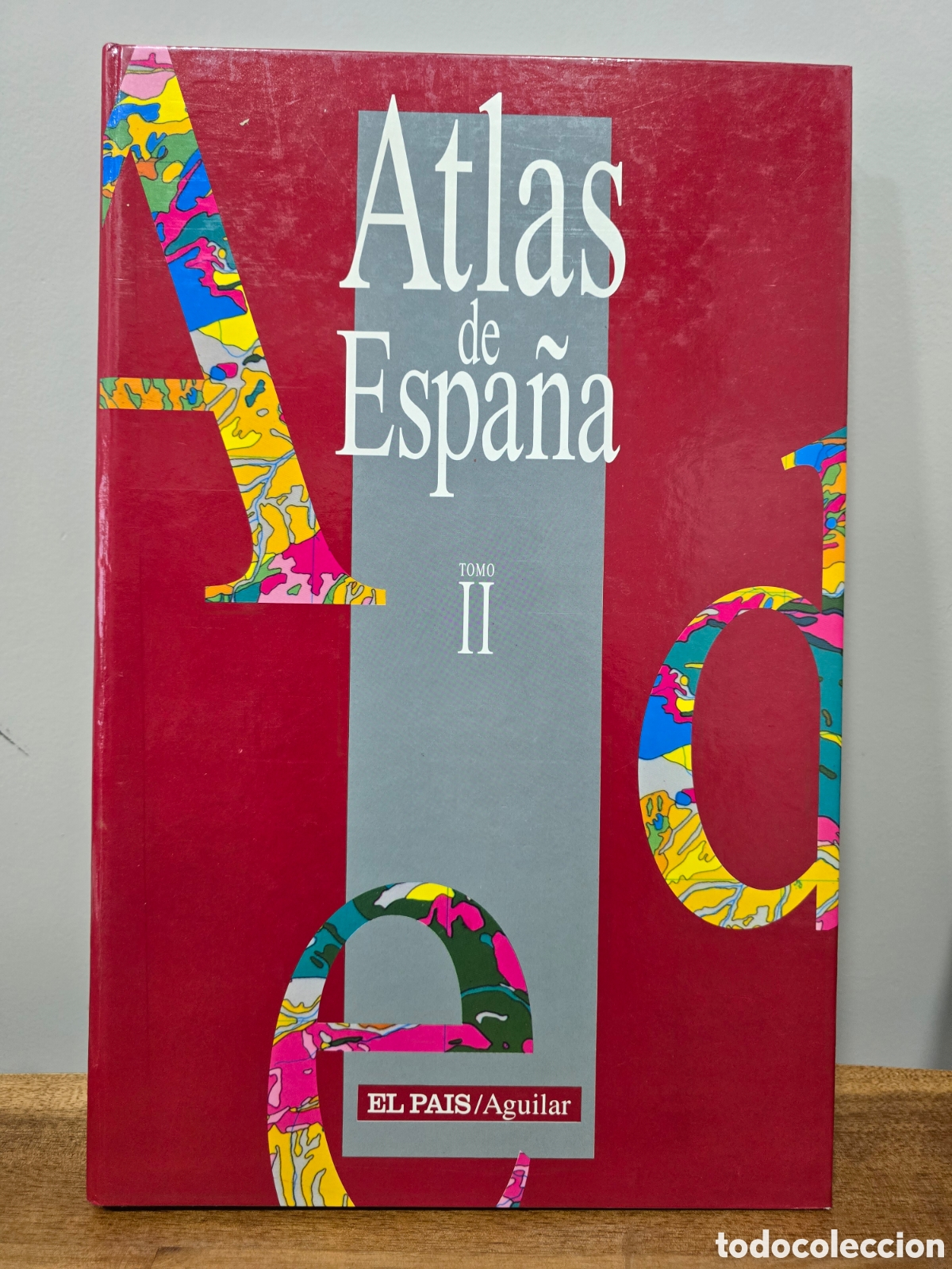Libros de segunda mano: ATLAS DE ESPA&Ntilde;A TOMO II El Pais/Aguilar 1993 cartografia geografia