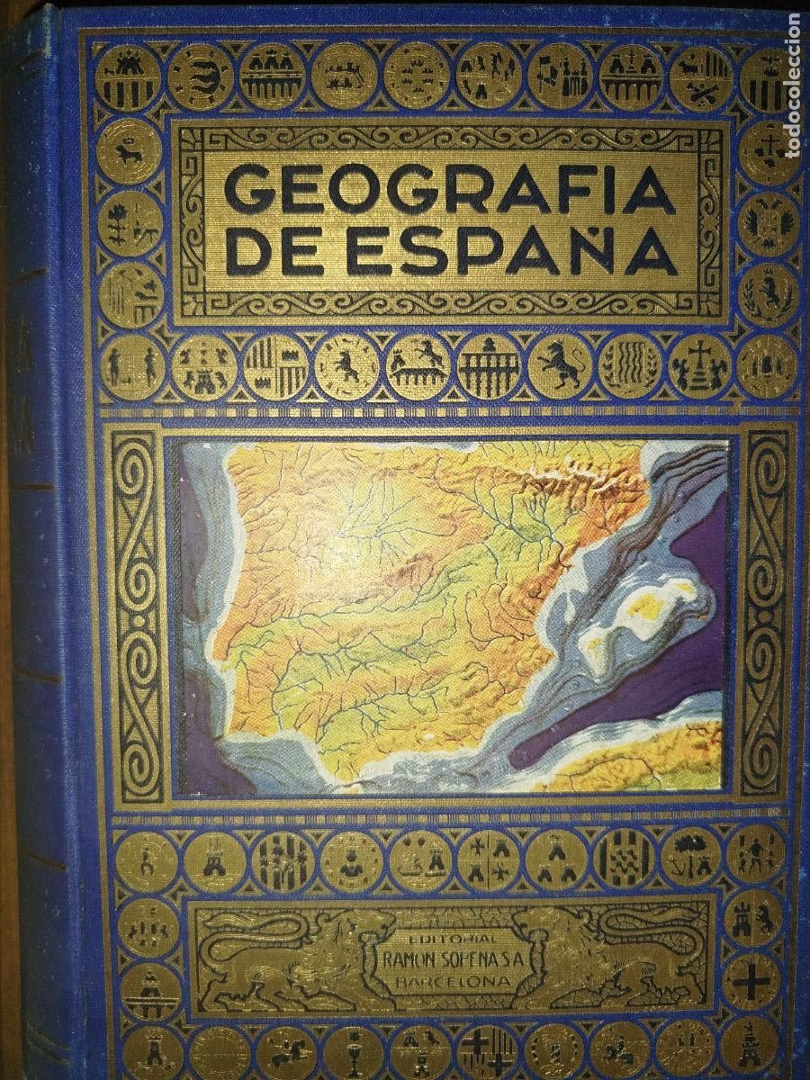 Libros de segunda mano: GEOGRAFIA DE ESPA&Ntilde;A. AGUSTIN BLANQUEZ FRAILE. SOPENA