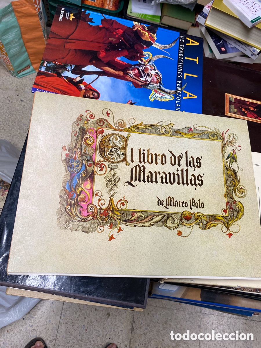 Libros de segunda mano: El libro de las maravillas. Marco Polo. Completo, l&aacute;minas
