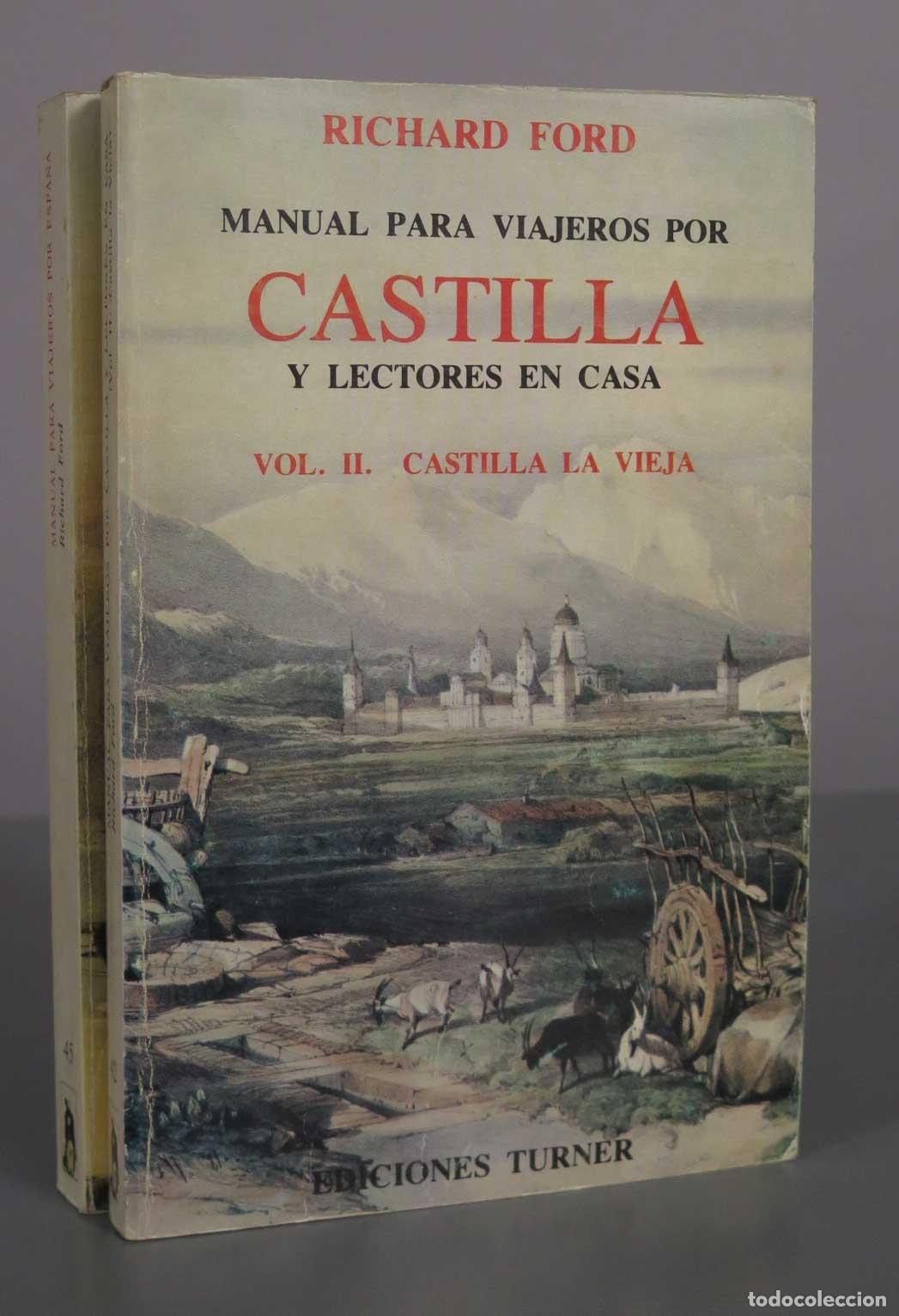 Libros de segunda mano: Manual para viajeros por Castilla y lectores en casa - Richard Ford - Turner 2 TOMOS