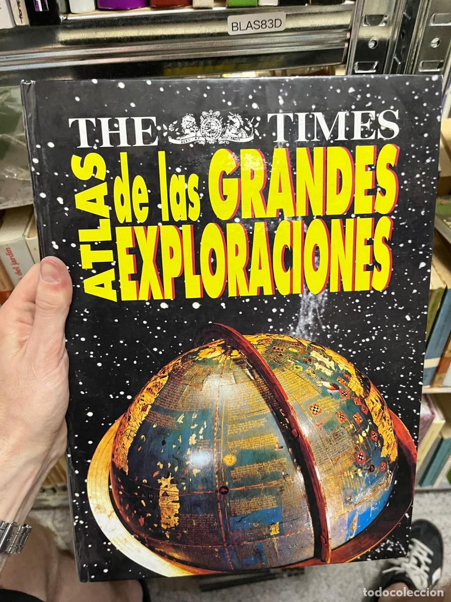 Libros de segunda mano: BLAS83D - Atlas de las grandes exploraciones. Atlas ilustrado sobre los grandes viajes y descubrimie