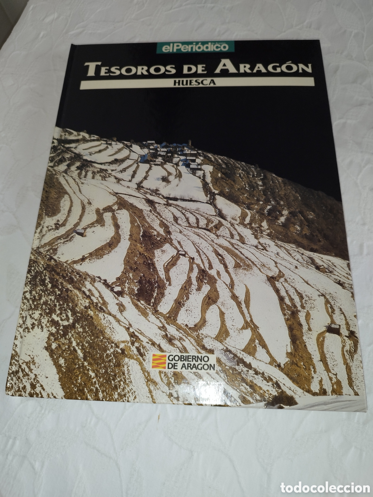 Libros de segunda mano: TESOROS DE ARAGON: HUESCA. ED. EL PERIODICO DE ARAGON, 1994 PRIMERA EDICION ILUSTRADO.