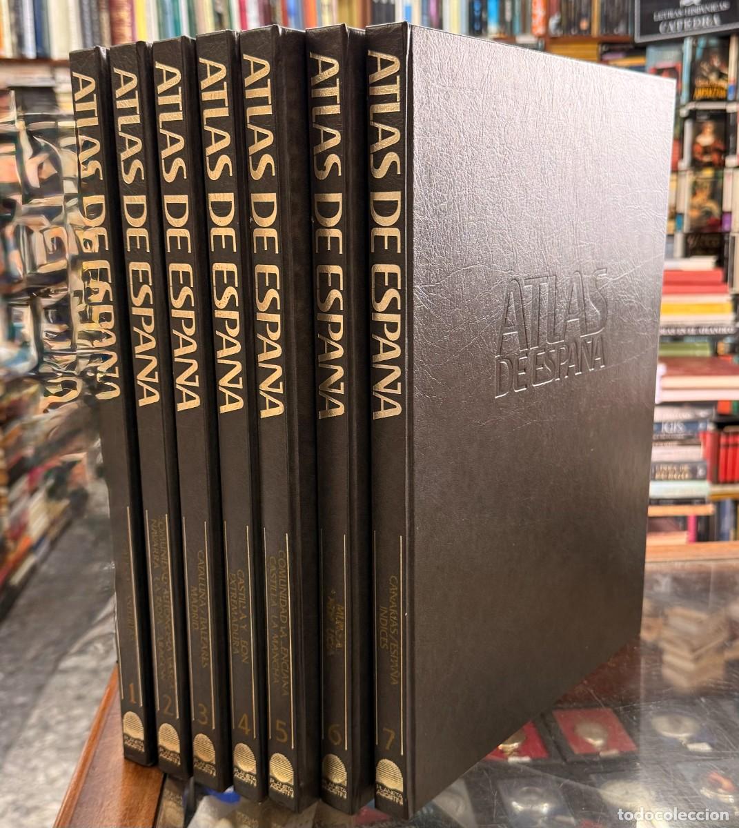 Libros de segunda mano: ATLAS DE ESPA&Ntilde;A (7 TOMOS) A-ATLA-258