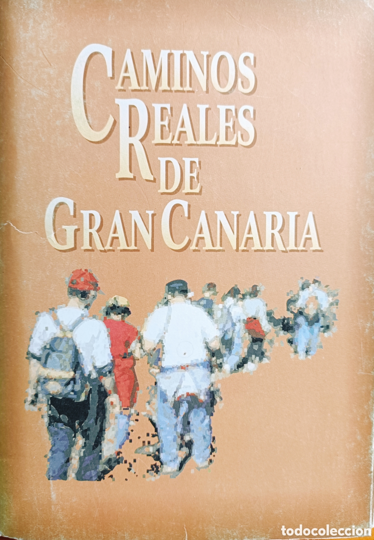 Libros de segunda mano: Caminos Reales de Gran Canaria. (carpetilla con 10 mapas)