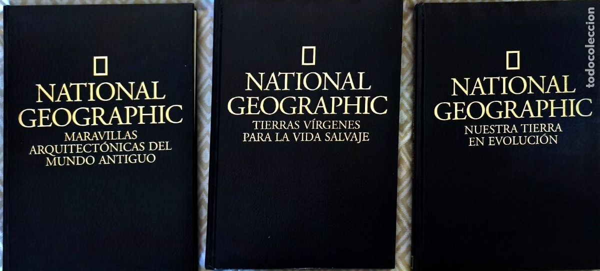 Libros de segunda mano: NATIONAL GEOGRAPHIC - 3 TOMOS NUEVOS - 1995