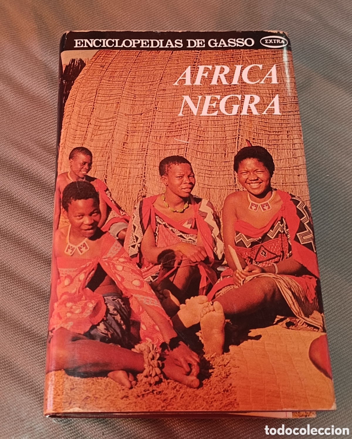 Libros de segunda mano: LIBRO AFRICA NEGRA - ENCICLOPEDIAS DE GASSO 1974