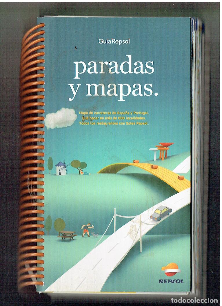 Libros de segunda mano: GU&Iacute;A REPSOL. PARADAS Y MAPAS. MAPA DE CARRETERA ESPA&Ntilde;A Y PORTUGAL. (ST/PR1)