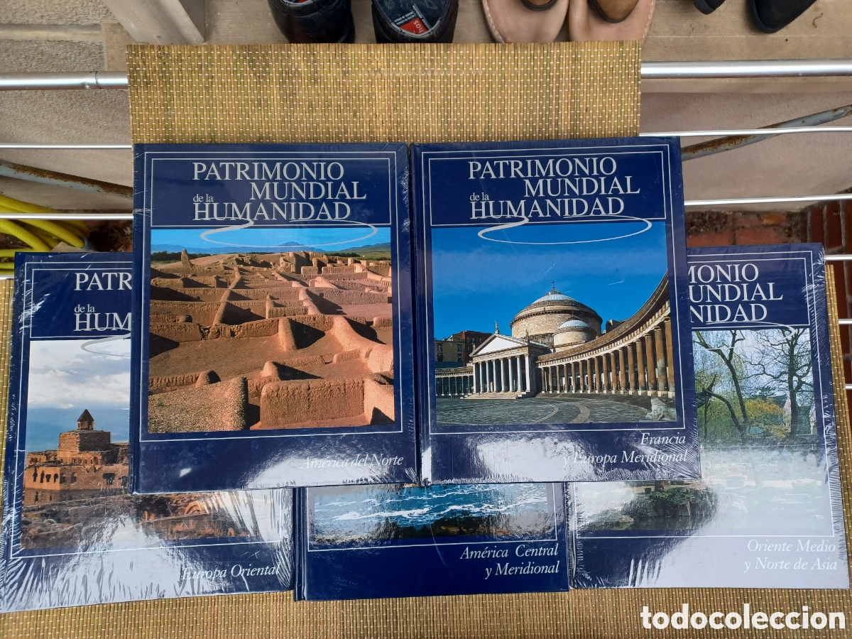 Libros de segunda mano: Patrimonio mundial de la humanidad - 5 tomos - Ediciones Rueda