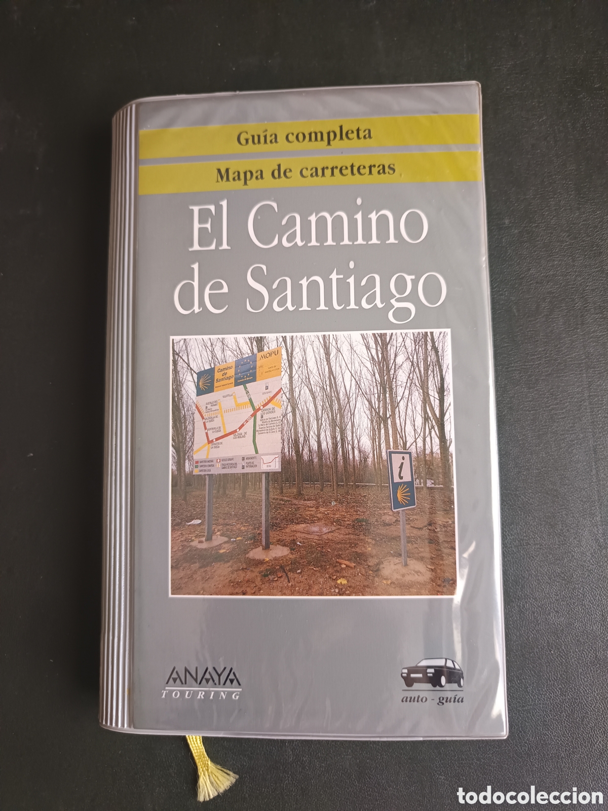 Libros de segunda mano: 1991 EL CAMINO DE SANTIAGO - ANAYA - GUIA COMPLETA Y MAPA DE CARRETERAS