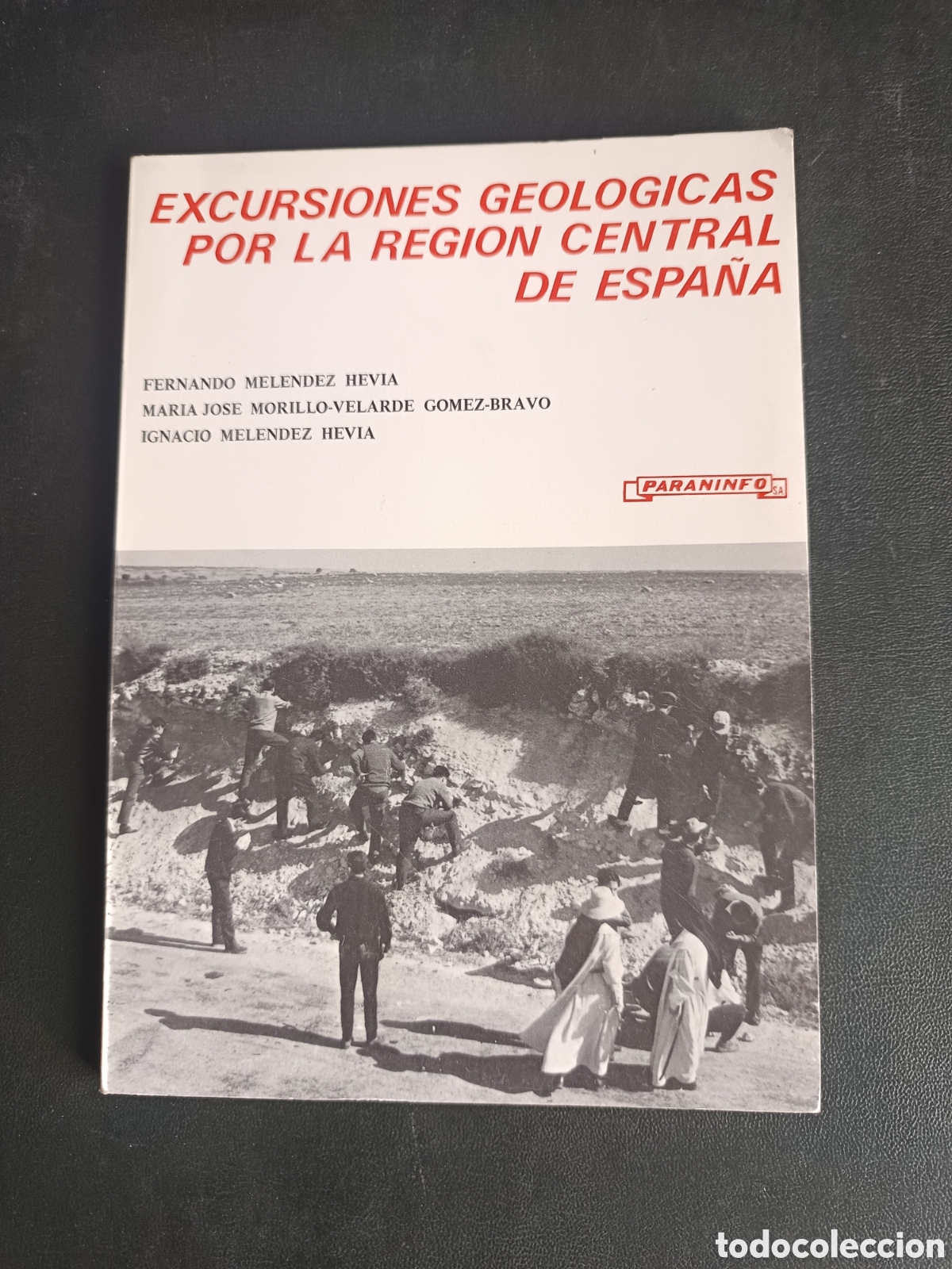 Libros de segunda mano: Excursiones geol&oacute;gicas por la regi&oacute;n central de Espa&ntilde;a.- Mel&eacute;ndez Hevia, Fernando