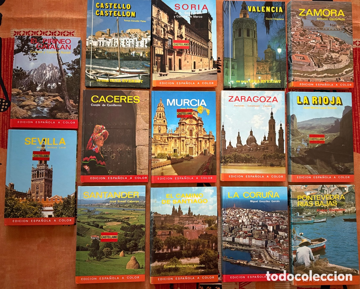 Second hand books: (L222) Colecci&oacute;n &ldquo;Gu&iacute;as Everest&rdquo;. 22 vol&uacute;menes.