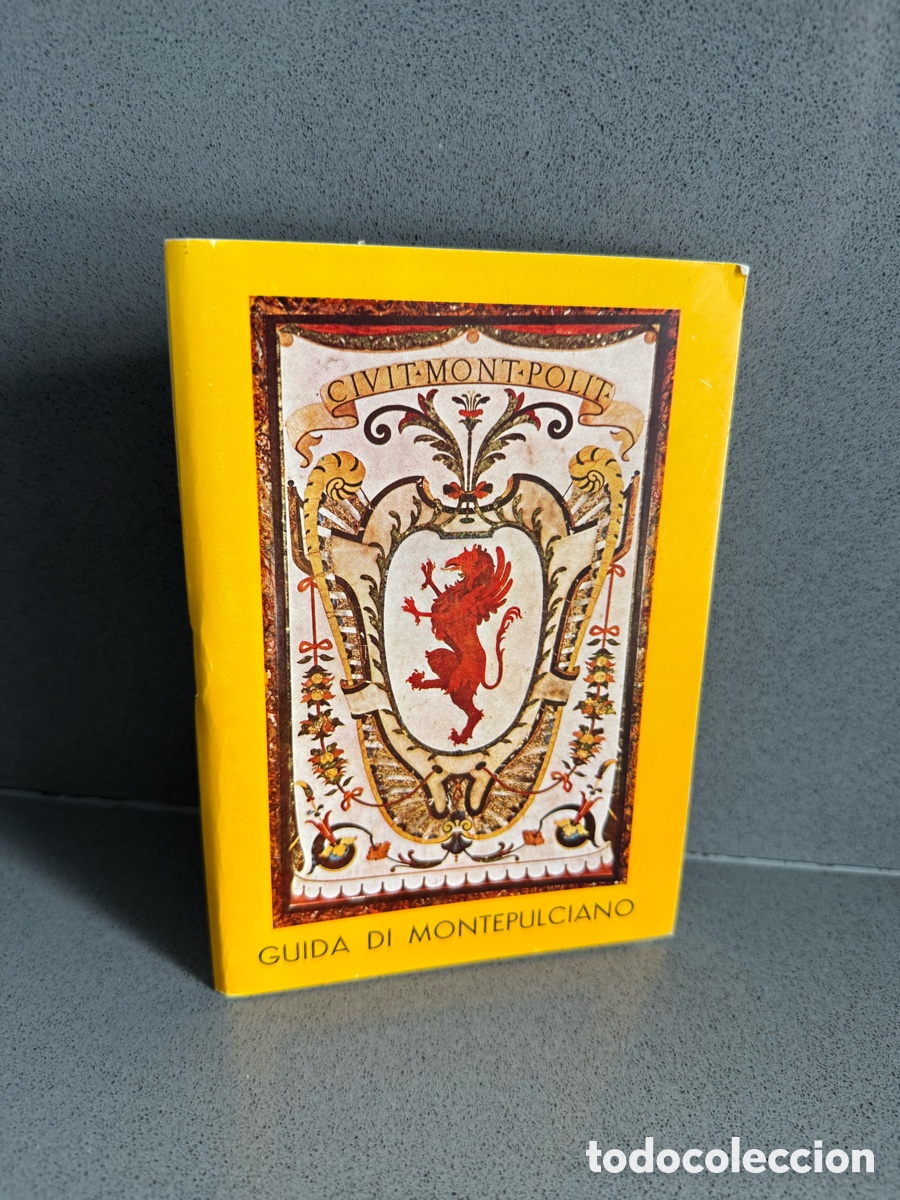 Livres d'occasion: GUIDA DI MONTEPULCIANO - ITALIA GUIA DE VIAJE ARTISTICA HISTORICA ILUSTRADA A COLOR A&Ntilde;OS 70