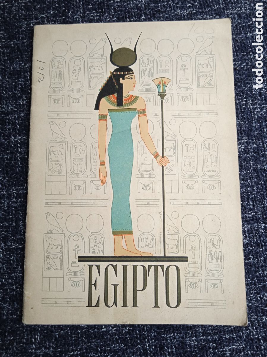 Libros de segunda mano: EGIPTO -GUIA TURISMO A&Ntilde;OS 70