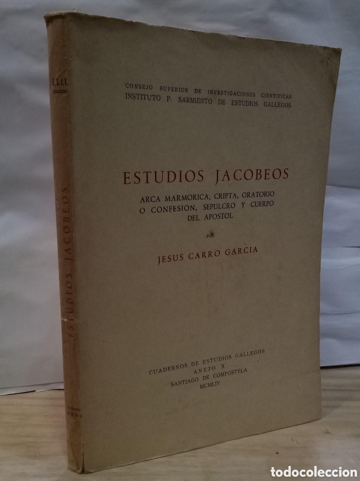 Libros de segunda mano: Jes&uacute;s Carro Garc&iacute;a : Estudios Jacobeos