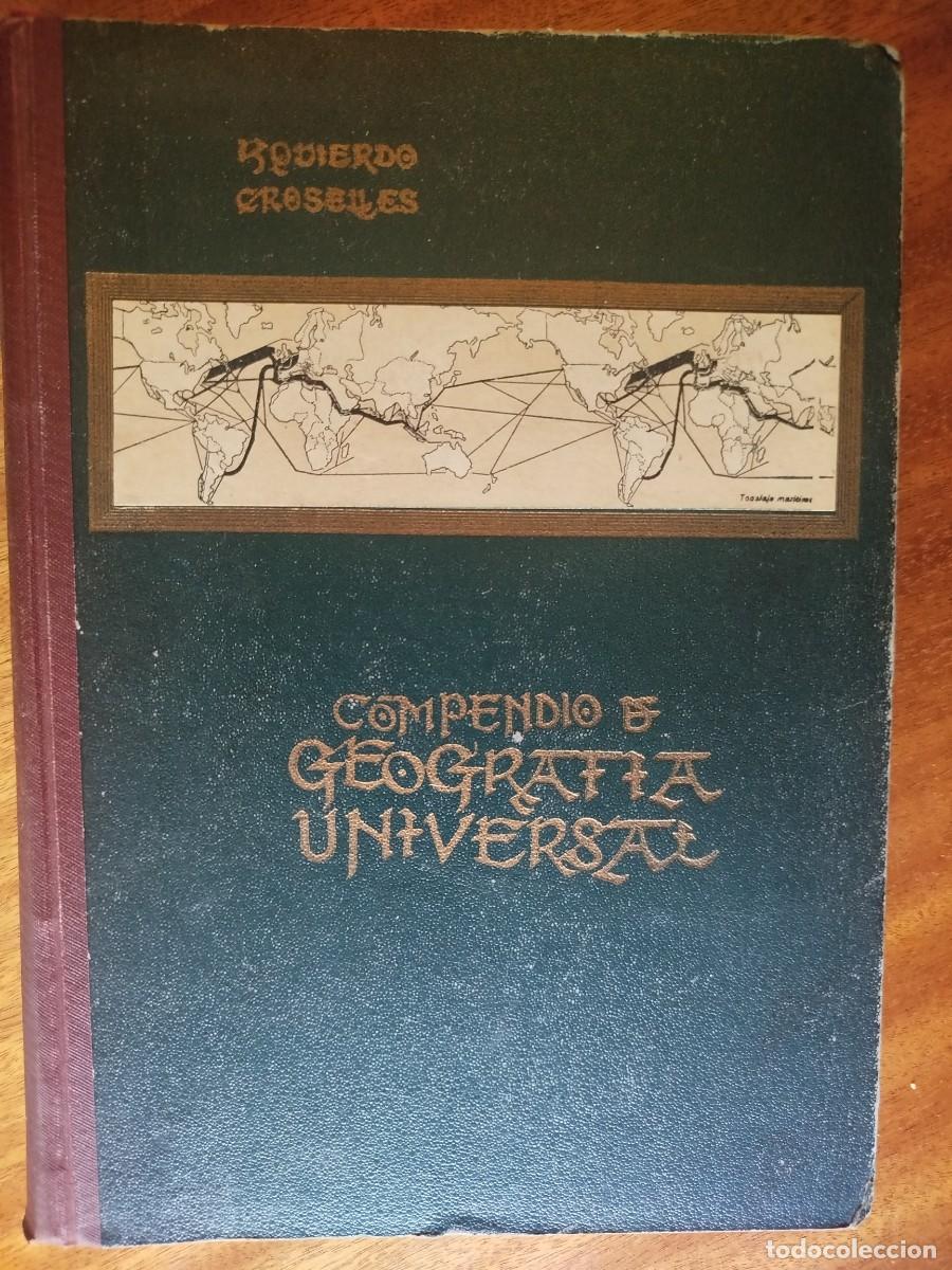 Libros de segunda mano: Compendio de Geograf&iacute;a Universal. Izquierdo Croselles