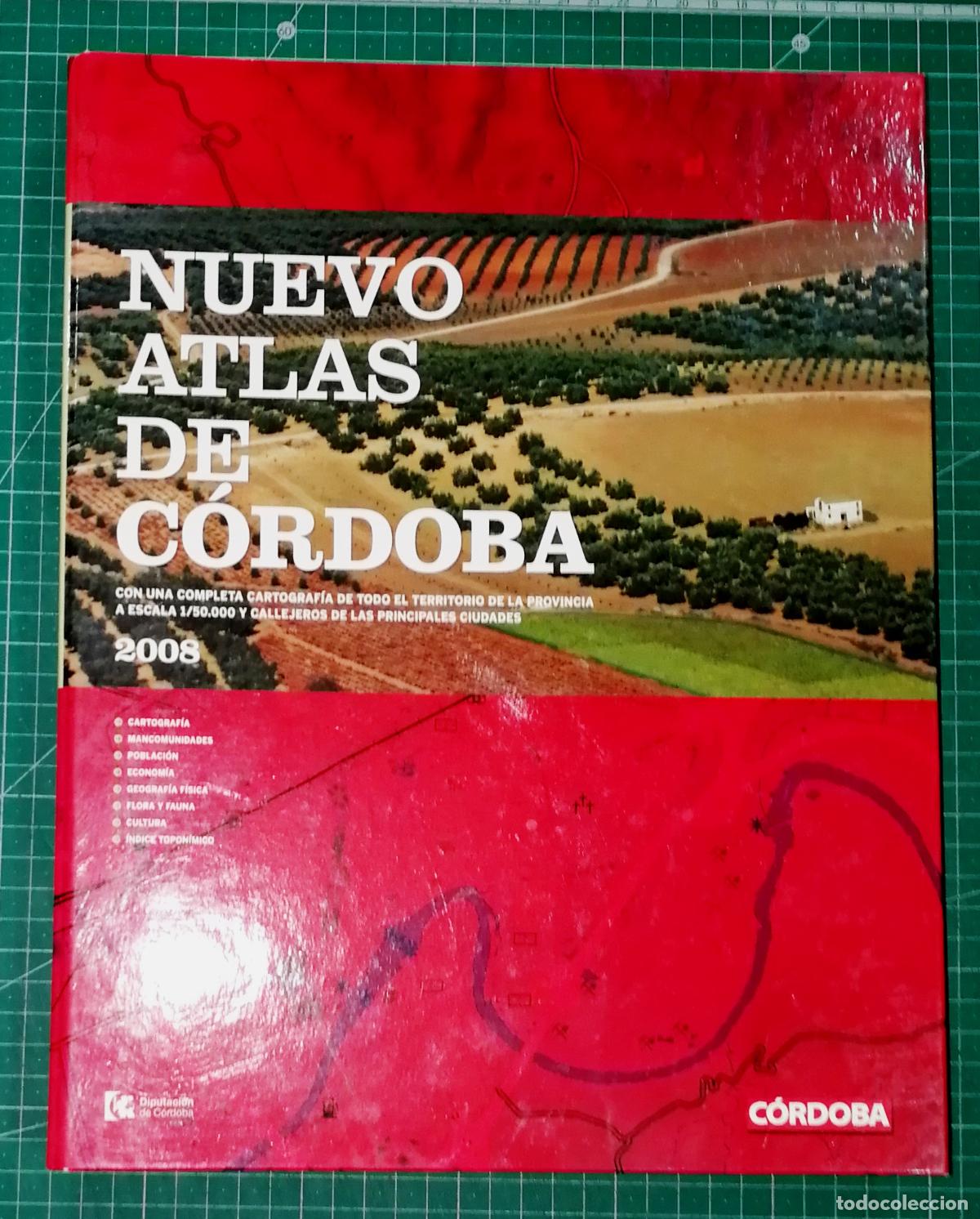 Libros de segunda mano: NUEVO ATLAS DE C&Oacute;RDOBA. 2008. - Escala 1/50.000. - Diario C&oacute;rdoba, 2008