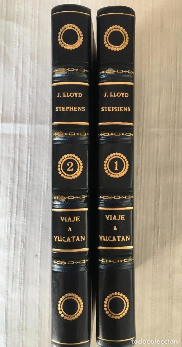 Libros de segunda mano: Libro en dos tomos de Viaje a Yucat&aacute;n De J. Lloyd Stephens