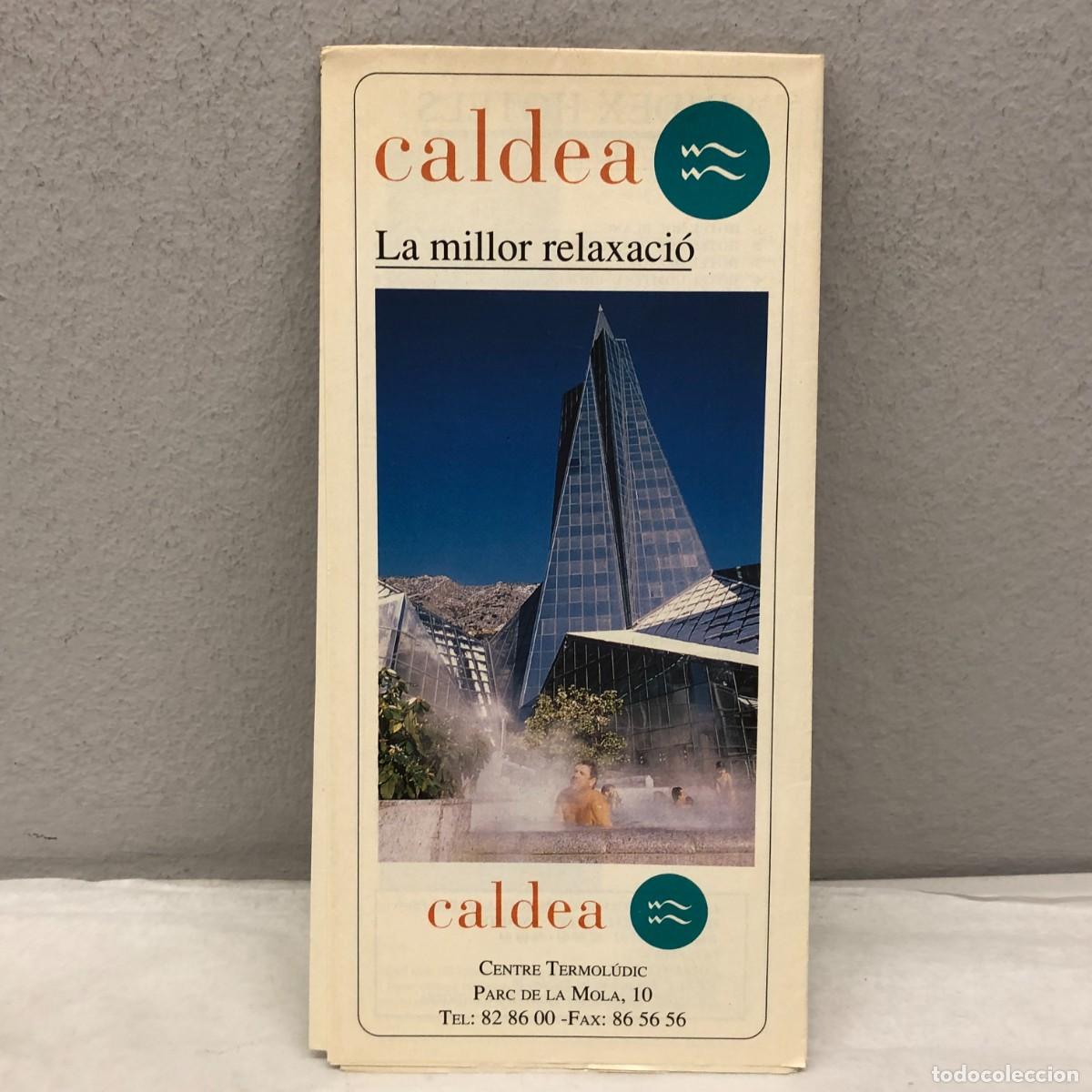 Libros de segunda mano: CALDEA - MAPA DE ESCALDES-ESGORDANY - ANDORRA / 1209