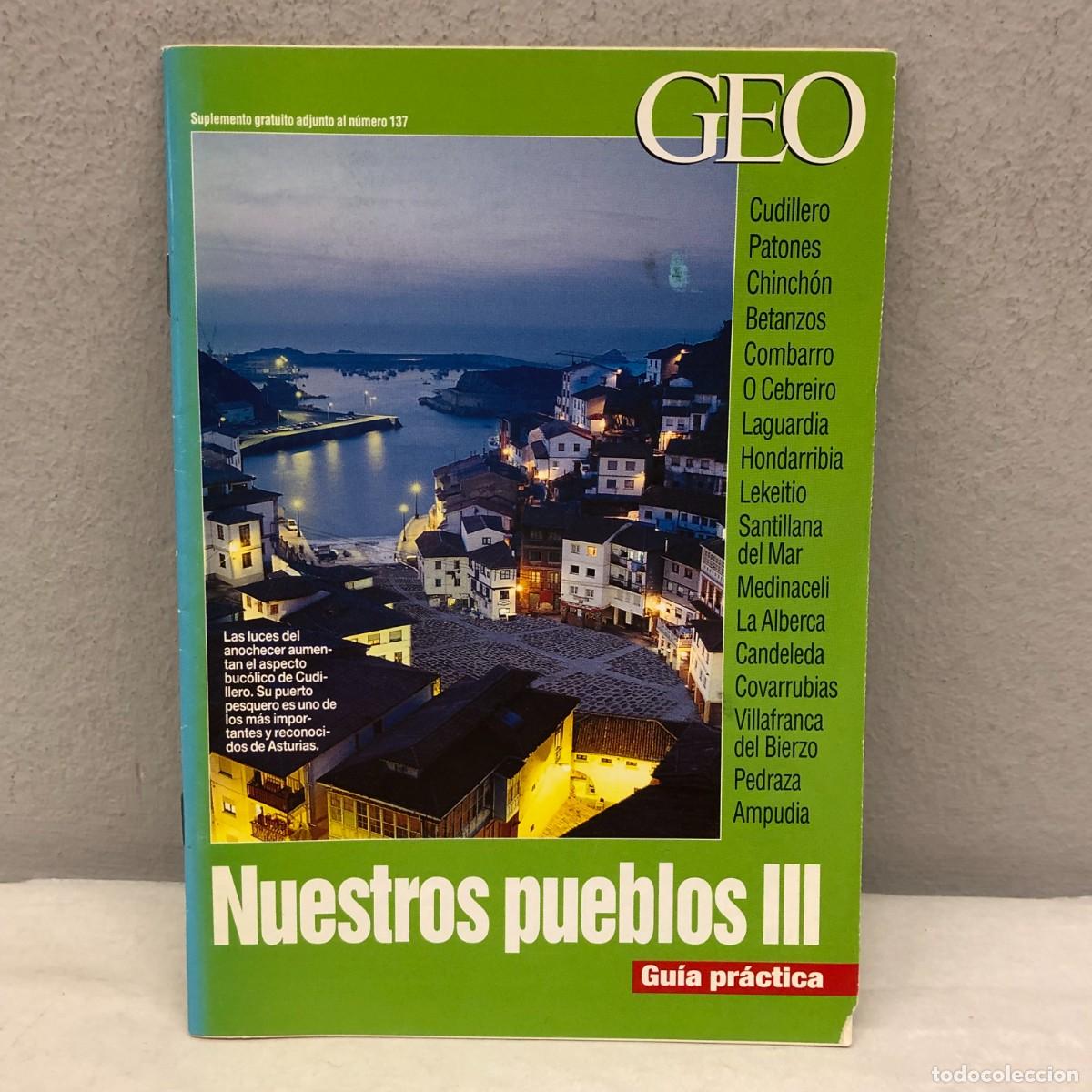 Libros de segunda mano: NUESTROS PUEBLOS III - GU&Iacute;A PR&Aacute;CTICA - GEO - CUDILLERO, PATONES, CHINCH&Oacute;N, BETANZOS, COMBARRO / 1217