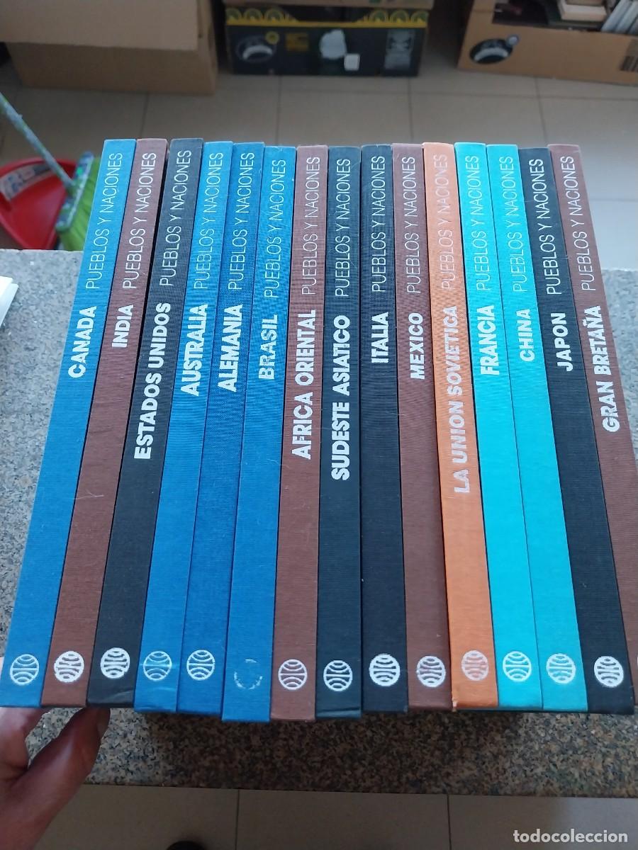 Libros de segunda mano: COLECCION PUEBLOS Y NACIONES -- 15 TOMOS -- PLANETA --