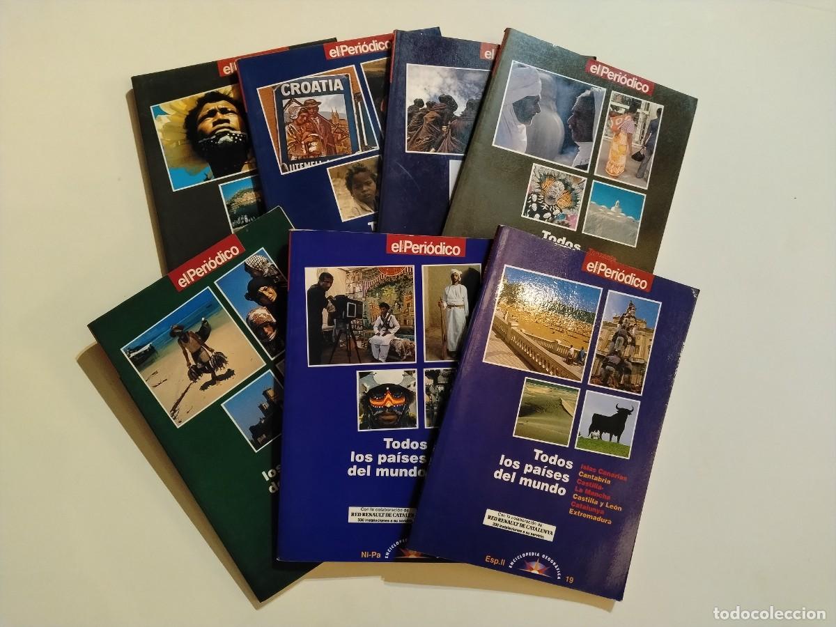 Second hand books: COLECCI&Oacute;N DE 7 LIBROS (TODOS LOS PA&Iacute;SES DEL MUNDO)(EL PERI&Oacute;DICO)(VER FOTOS)