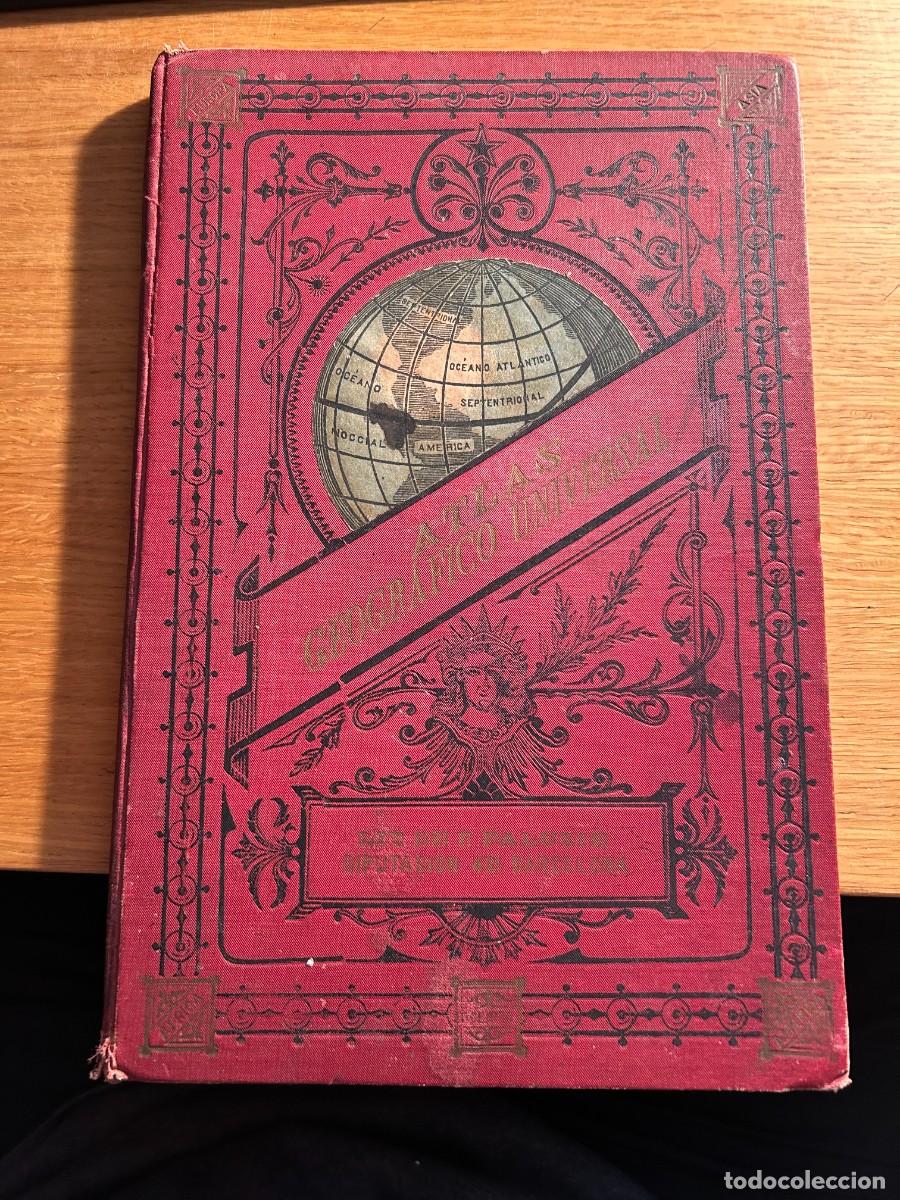 Second hand books: Atlas geografico Universal. Esteban Paluzie. 1896
