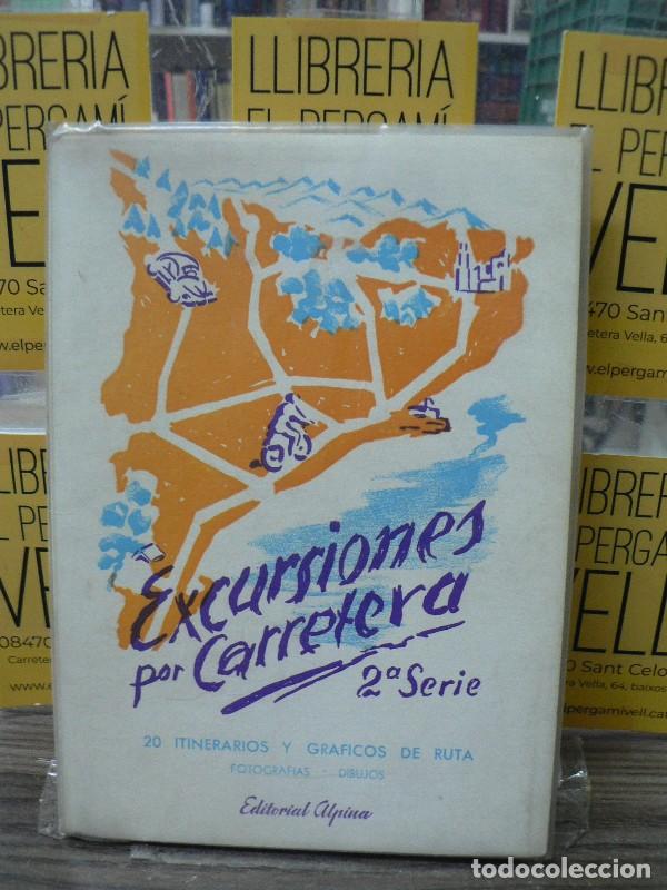 Libros de segunda mano: Excursiones por carretera 2&ordf; serie: 20 itinerarios y gr&aacute;ficos de ruta - Juan Quera - Alpina, 1965 -