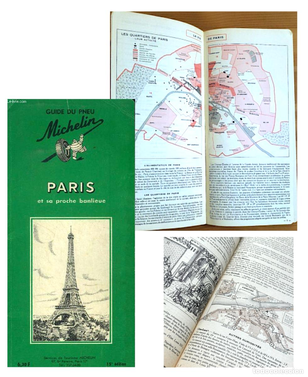 Gebrauchte B&uuml;cher: Paris et sa proche banlieue (1965) Michelin.