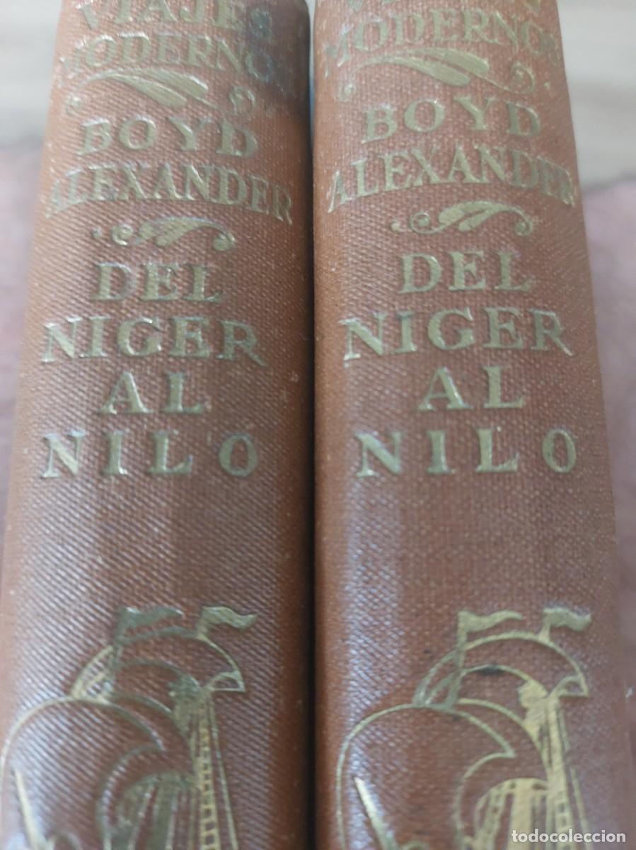 Libros de segunda mano: Del Niger al Nilo 2 tomos libros Caza