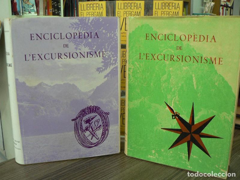 Libros de segunda mano: Enciclop&egrave;dia de l'excursionisme (Dos volums) - Rafael Dalmau, Editor - 1964