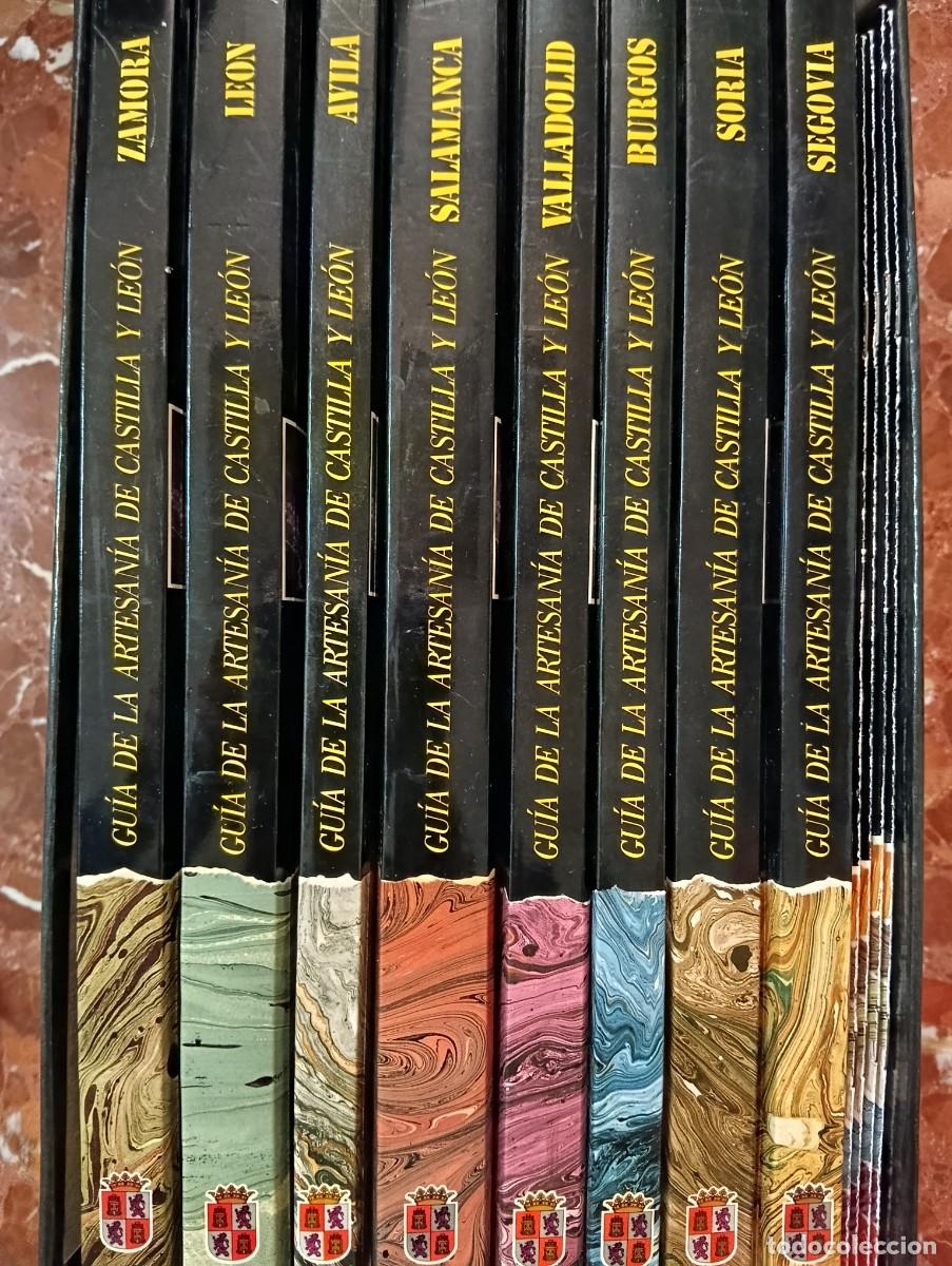Libros de segunda mano: Gu&iacute;a de la Artesan&iacute;a de Castilla y Le&oacute;n &ndash; Colecci&oacute;n completa 9 tomos &ndash; Junta de Castilla y Le&oacute;n 1991
