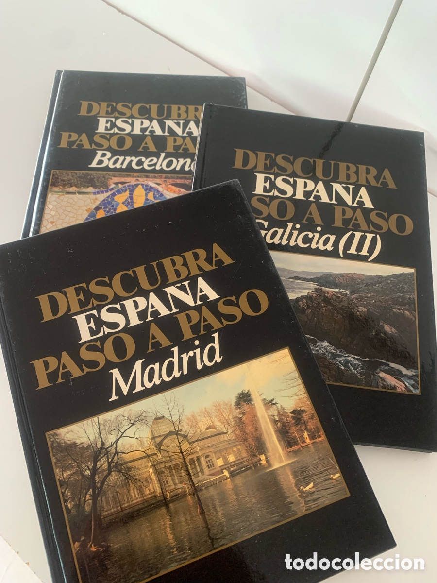 Libros de segunda mano: ENCICLOPEDIA DESCUBRA ESPA&Ntilde;A PASO A PASO 31 VOLUMENES