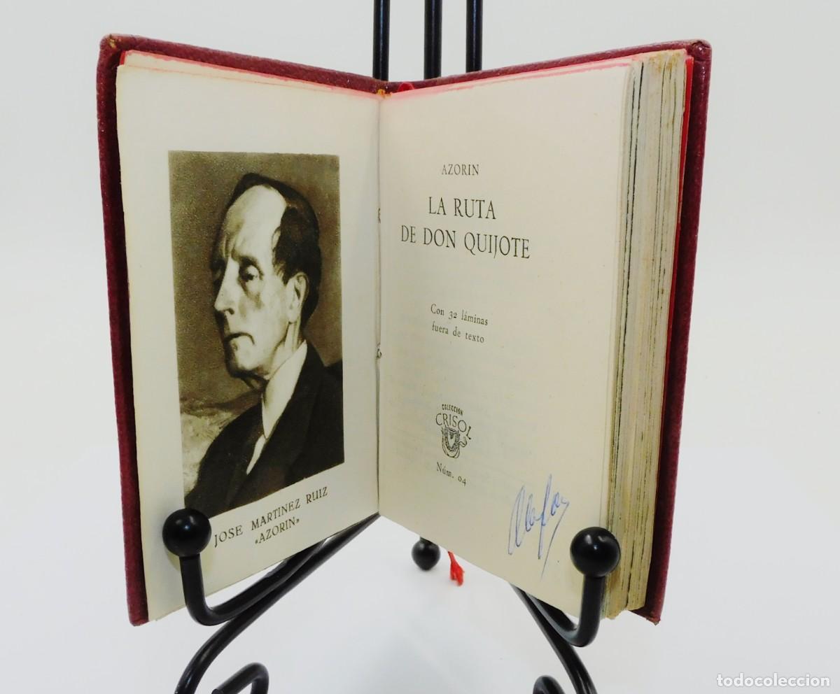 Livros em segunda m&atilde;o: COLECCION CRISOL&Iacute;N N&ordm; 04 &ndash; LA RUTA DE DON QUIJOTE &ndash; AZOR&Iacute;N &ndash; A&Ntilde;O 1951