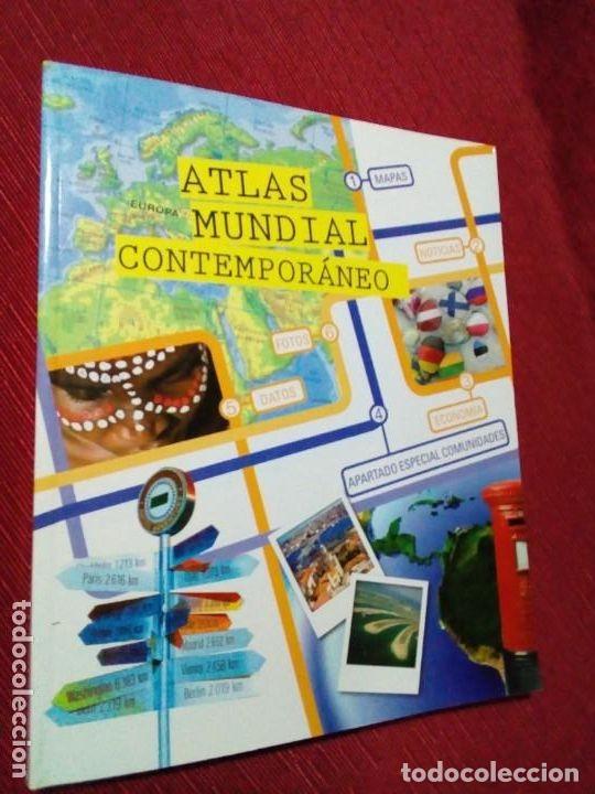 Libros de segunda mano: ATLAS MUNDIAL CONTEMPOR&Aacute;NEO-CIRCULO DE LECTORES 2011