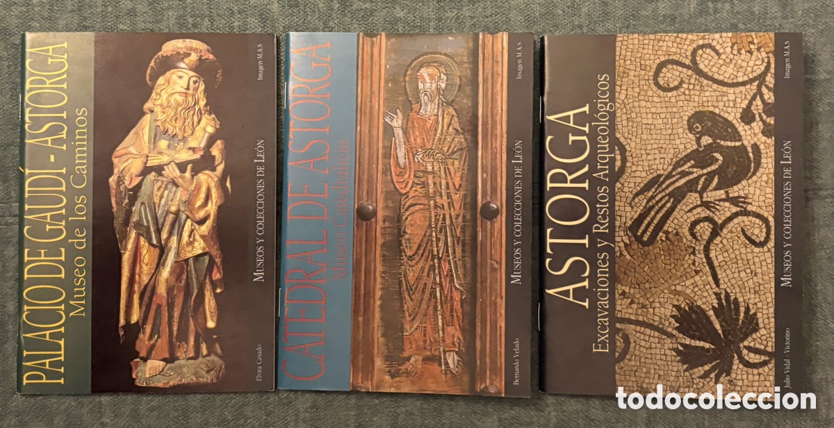 Libri di seconda mano: (L844) 3 Gu&iacute;as Culturales: Museos y Colecciones de Le&oacute;n (Astorga) - 1993