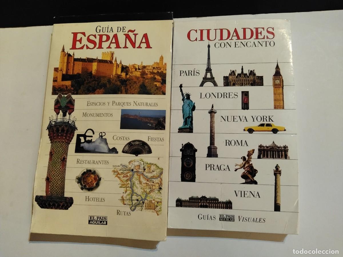 Second hand books: 2 LIBROS -CIUDADES CON ENCANTO Y GUIA DE ESPA&Ntilde;A (VER FOTOS)
