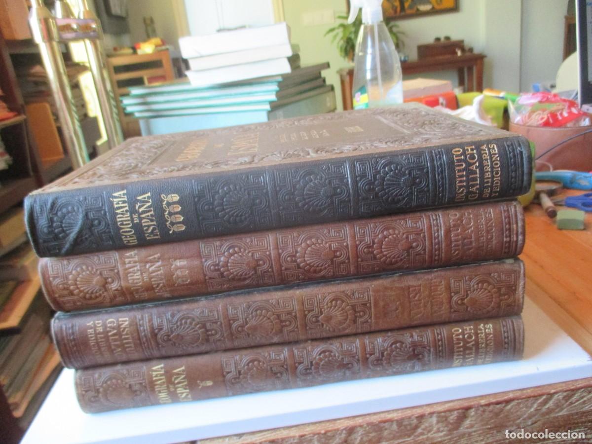 Livres d'occasion: Geograf&iacute;a de Espa&ntilde;a ( 4 Tomos) W40872