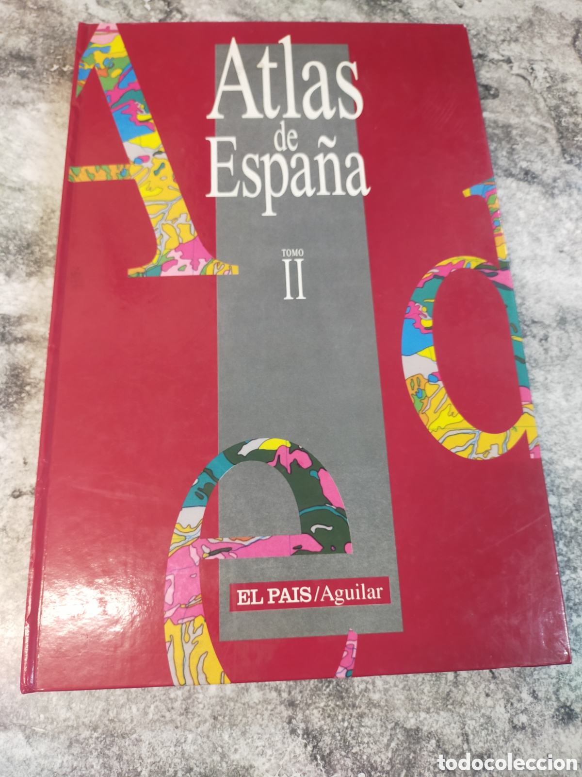 Second hand books: Atlas de Espa&ntilde;a tom&oacute; ll El pa&iacute;s/ Aguilar