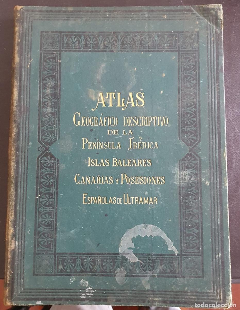 Livros em segunda m&atilde;o: Atlas Geogr&aacute;fico descriptivo de Emilio Valverde