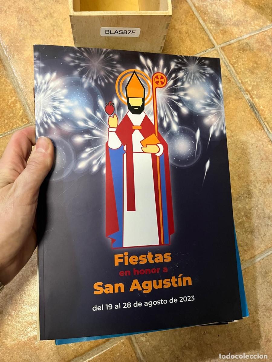 Libros de segunda mano: BLAS87E &ndash; libro de Fiestas en honor a San Agust&iacute;n 2023.