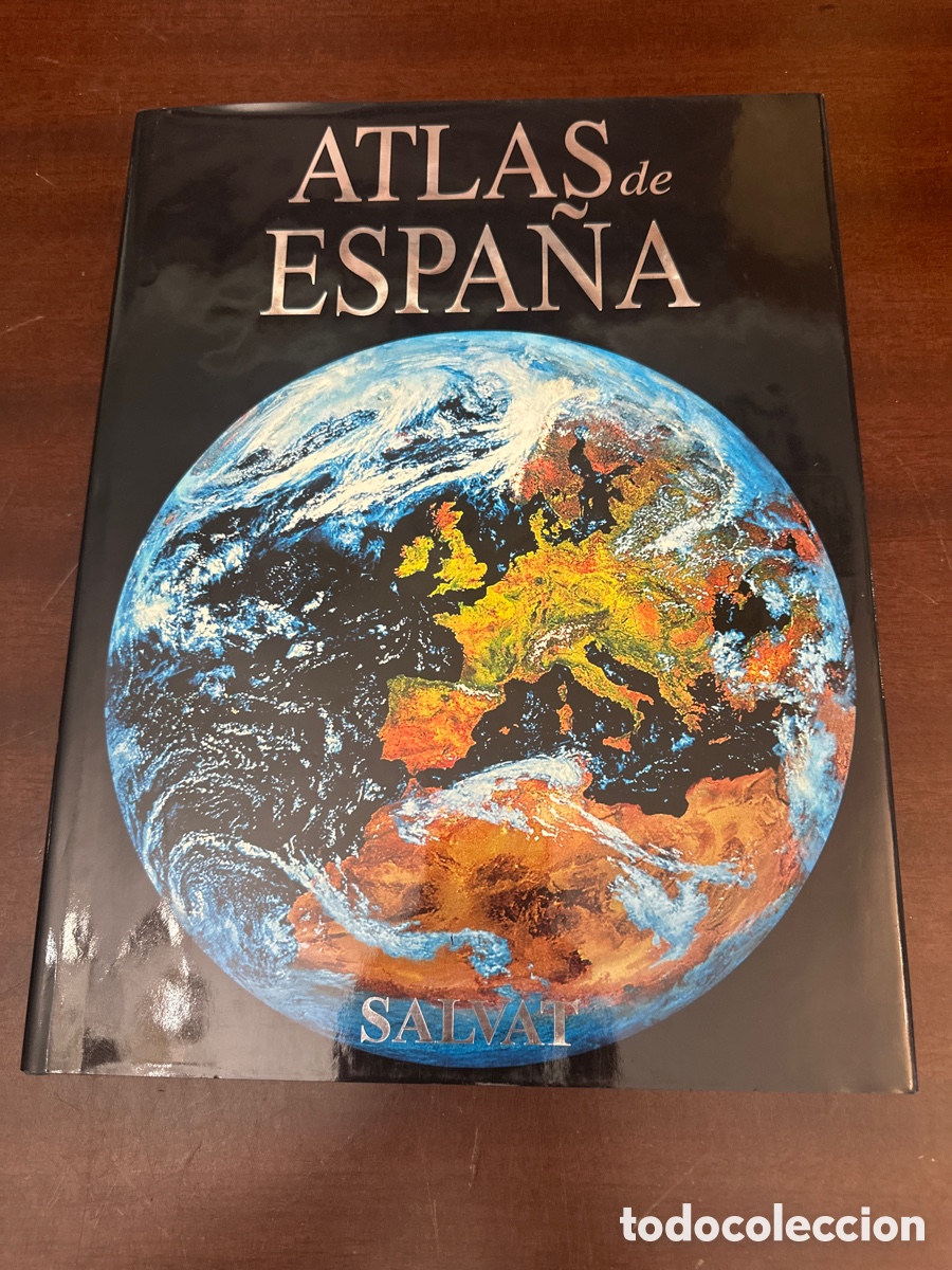 Libros de segunda mano: ATLAS DE ESPA&Ntilde;A. GEOGRAF&Iacute;A GENERAL Y TEMATICA 2001 SALVAT
