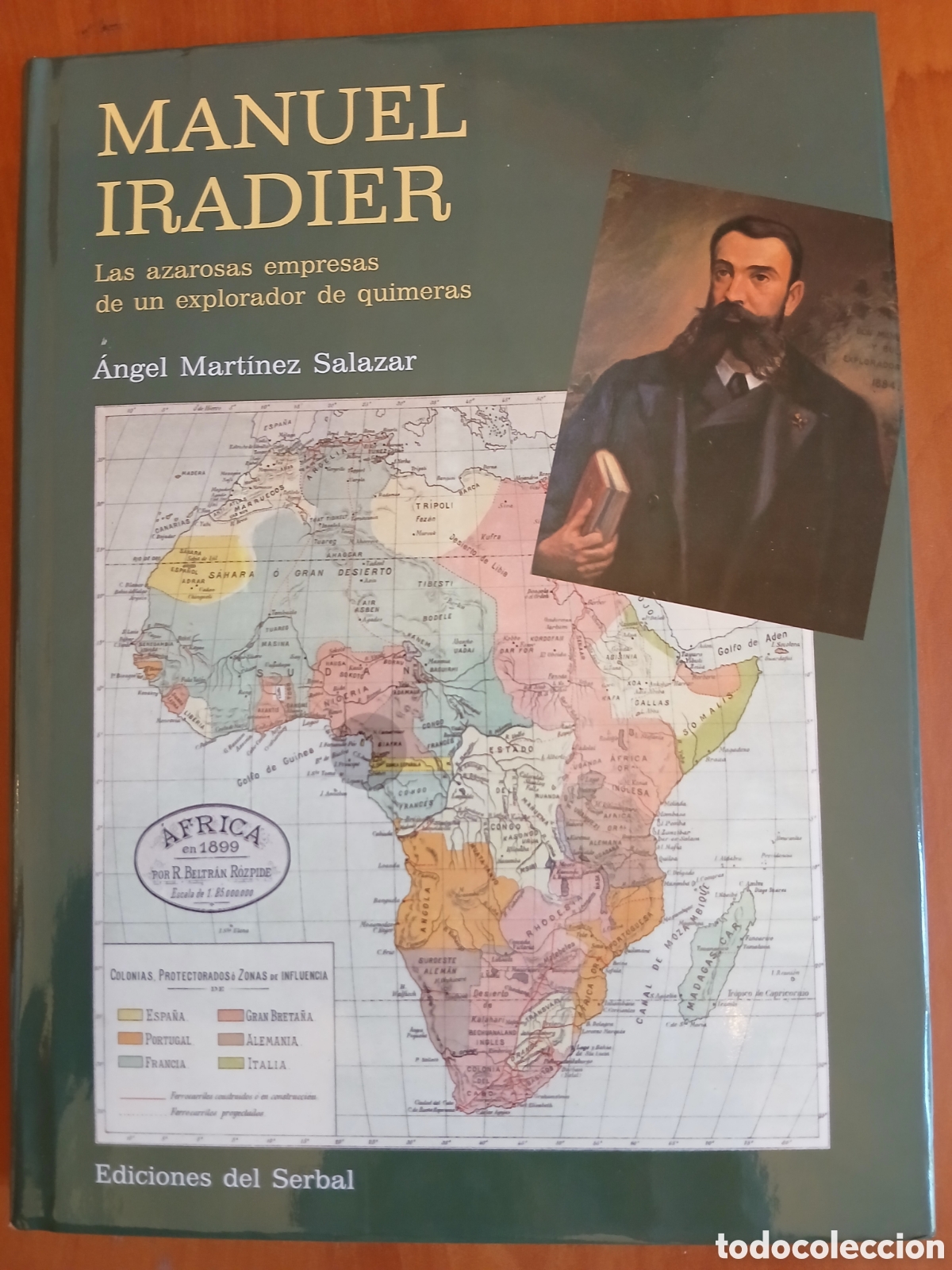 Libros de segunda mano: Manuel Iradier. &Aacute;ngel Mart&iacute;nez Salazar.