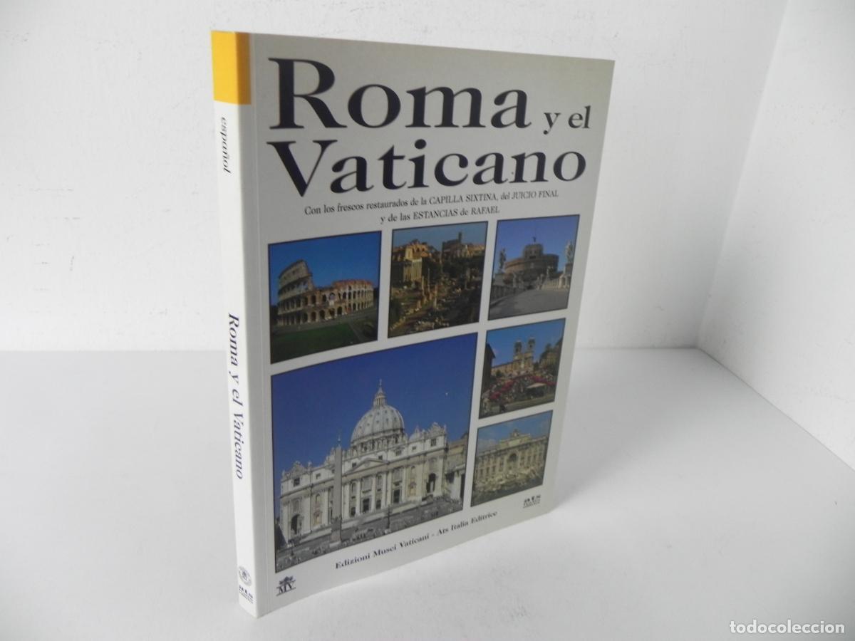 Libros de segunda mano: ROMA Y EL VATICANO - EDICIONES MUSEOS VATICANOS ATS ITALIA SRL-1998
