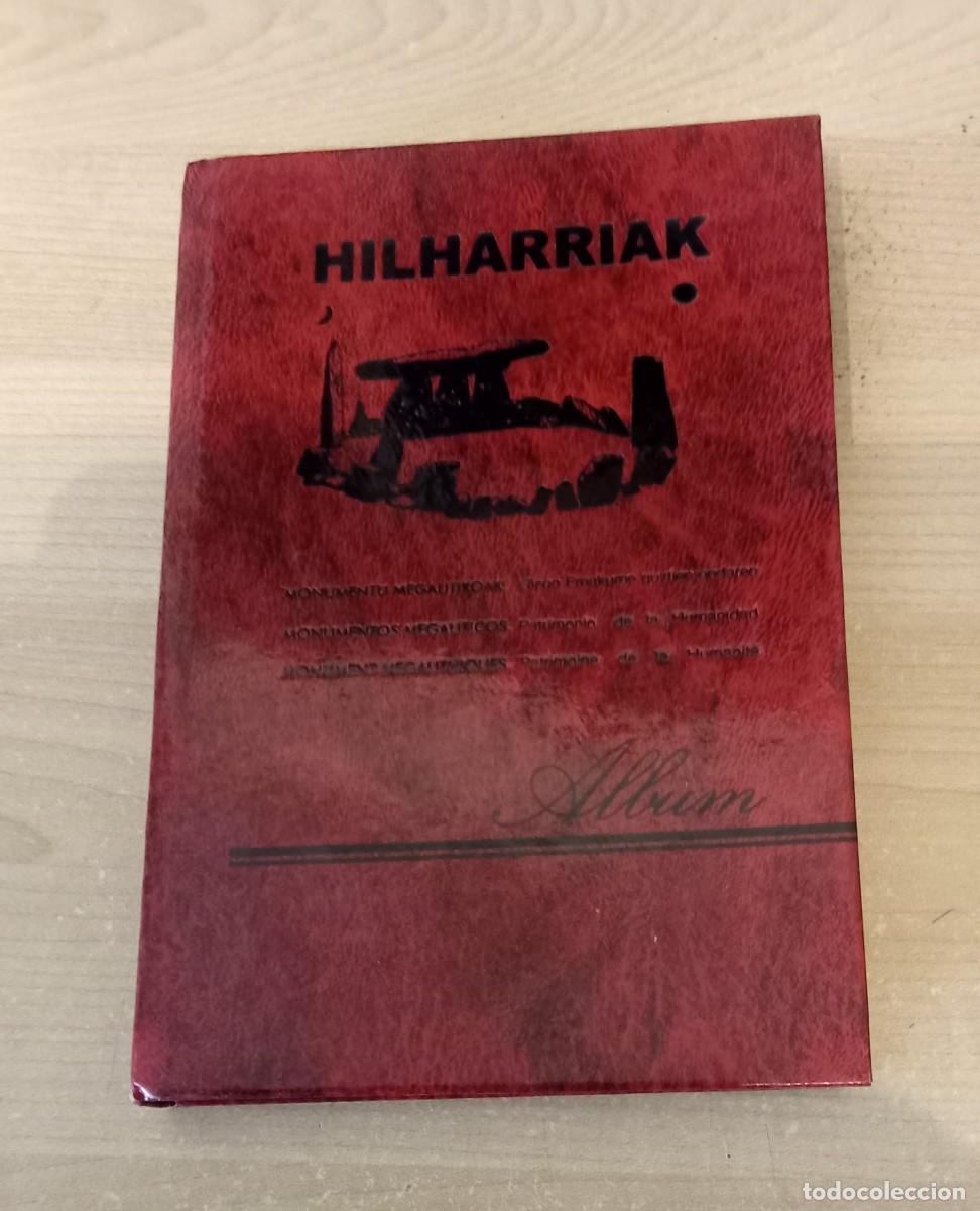 Libros de segunda mano: album 24 postales. HILHARRIAK. monumentos megaliticos patrimonio de la humanidad
